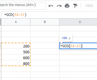 Find the Lowest Common Multiple or Greatest Common Divisor in Excel