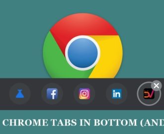 Place All Chrome Tabs in the Bottom Bar on Android - New4Trick.Com