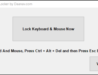 Best free Keyboard and Mouse Locker software for Windows 10 - New4Trick.Com