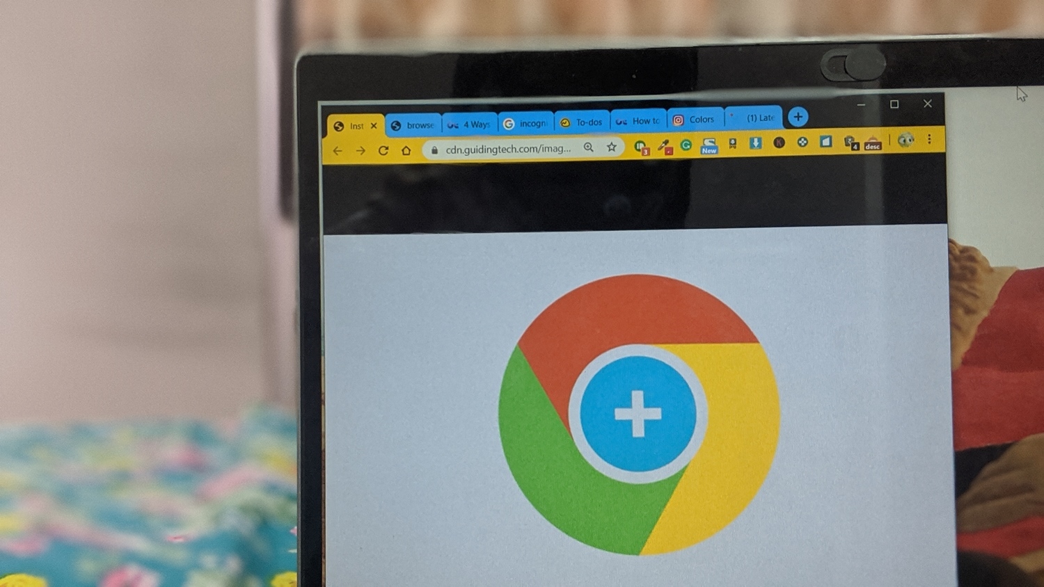 how to change google chrome background to your own picture