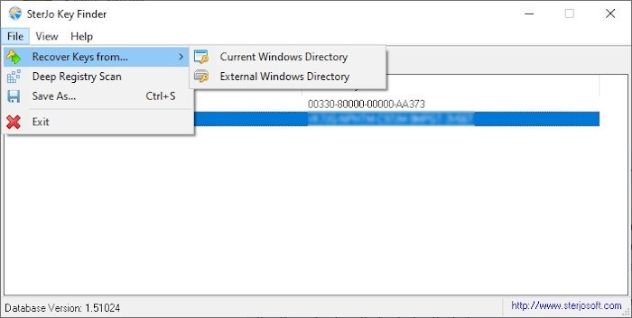 Recover Software Licenses & Keys On Windows 10 With Sterjo Key Finder ...