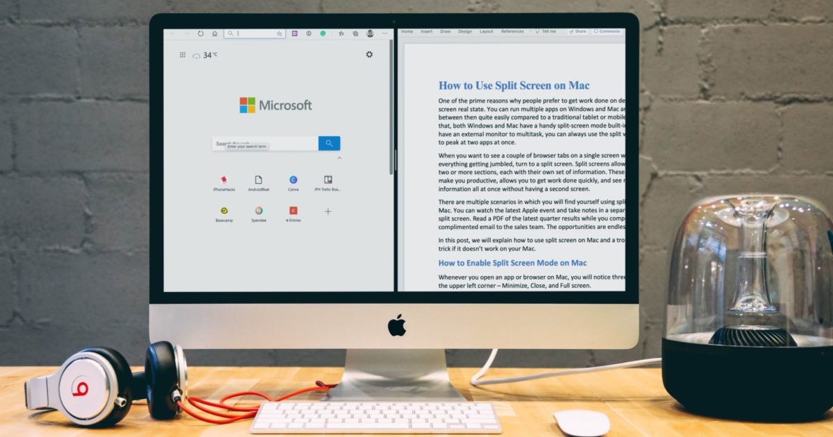 How to Use Split Screen on Mac - New4Trick.Com